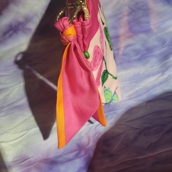 Estee Lauder Cosmetic Bag Butterfly Multicolored Makeup Zip Case - Picture 9 of 12